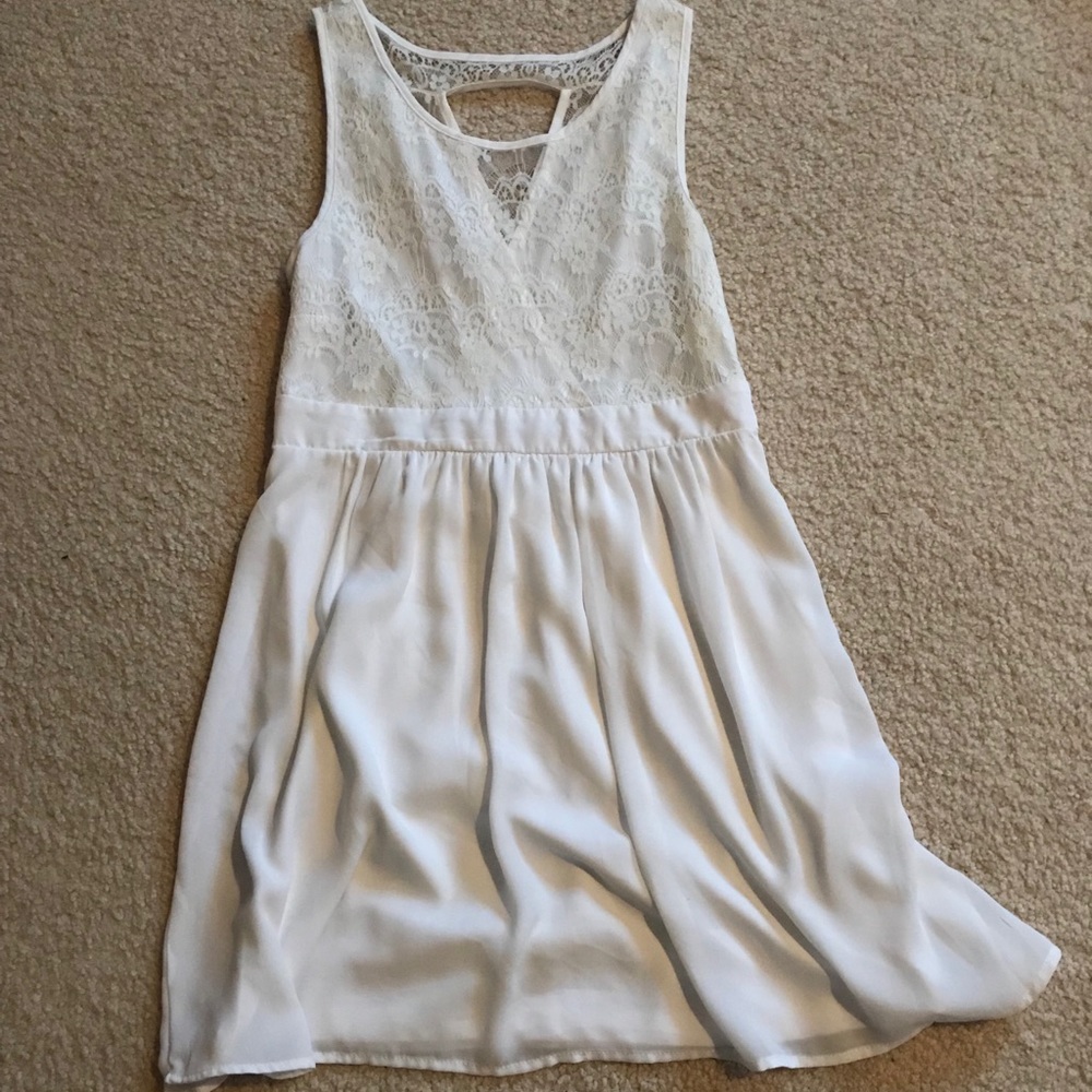 White dress